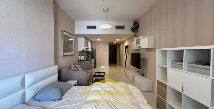 Fully Furnished Studio-Pool view-Ready to move in
