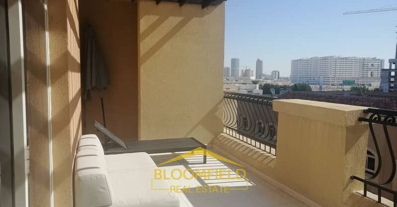 SEMI FURNISHED – ONE BR – BIG BALCONY